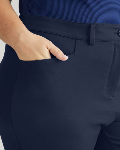 Universal Standard Cigarette Ponte Pants - Navy