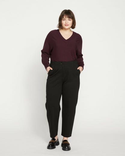 Universal Standard Audrey Tailored Ponte Pants - Black
