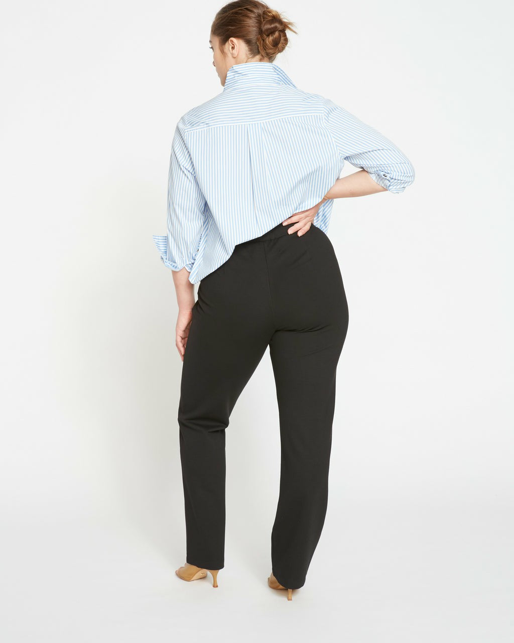 Universal Standard Smart Signature Ponte Pants Long - Black