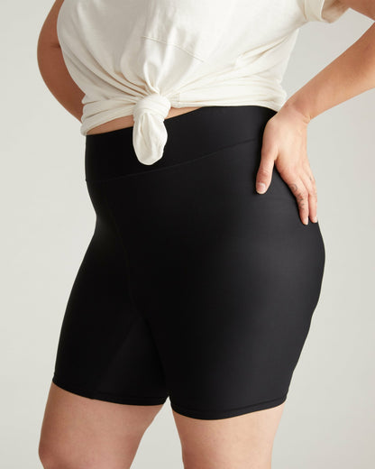 Universal Standard Barely-There Slip Shorts - Black