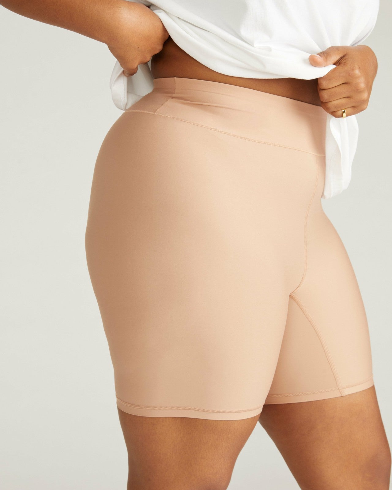 Universal Standard Barely-There Slip Shorts - Spice