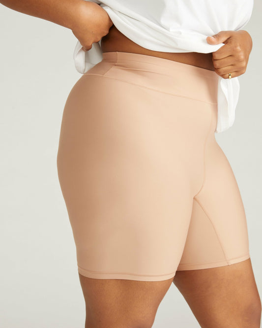 Universal Standard Barely-There Slip Shorts - Spice