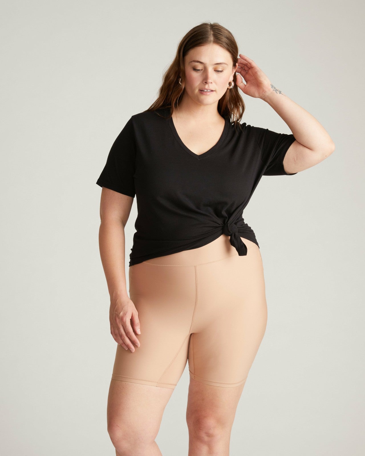Universal Standard Barely-There Slip Shorts - Spice
