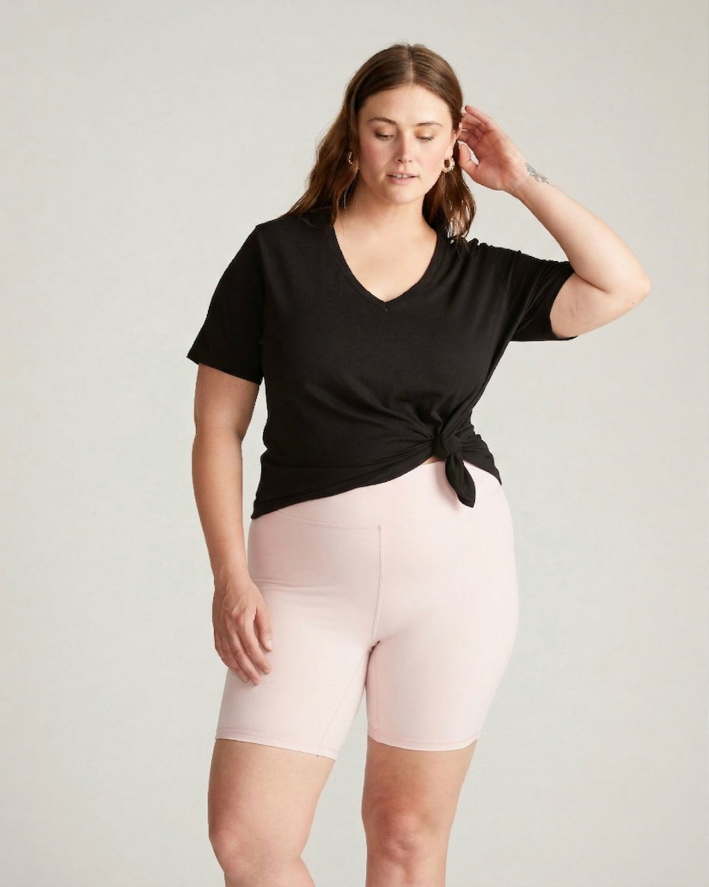 Universal Standard Barely-There Slip Shorts - Pale Pink