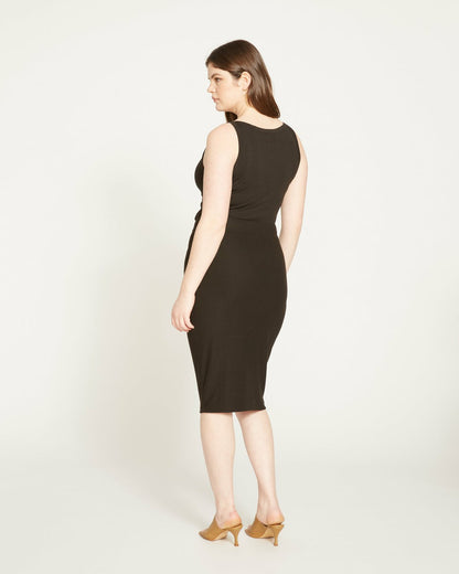 Universal Standard Le Bon Ribbed Skirt - Black