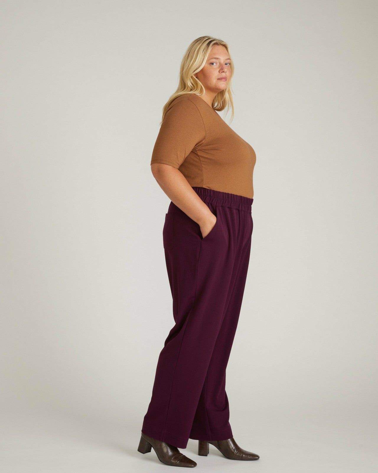 Universal Standard All Day Easy Pants - Gamay