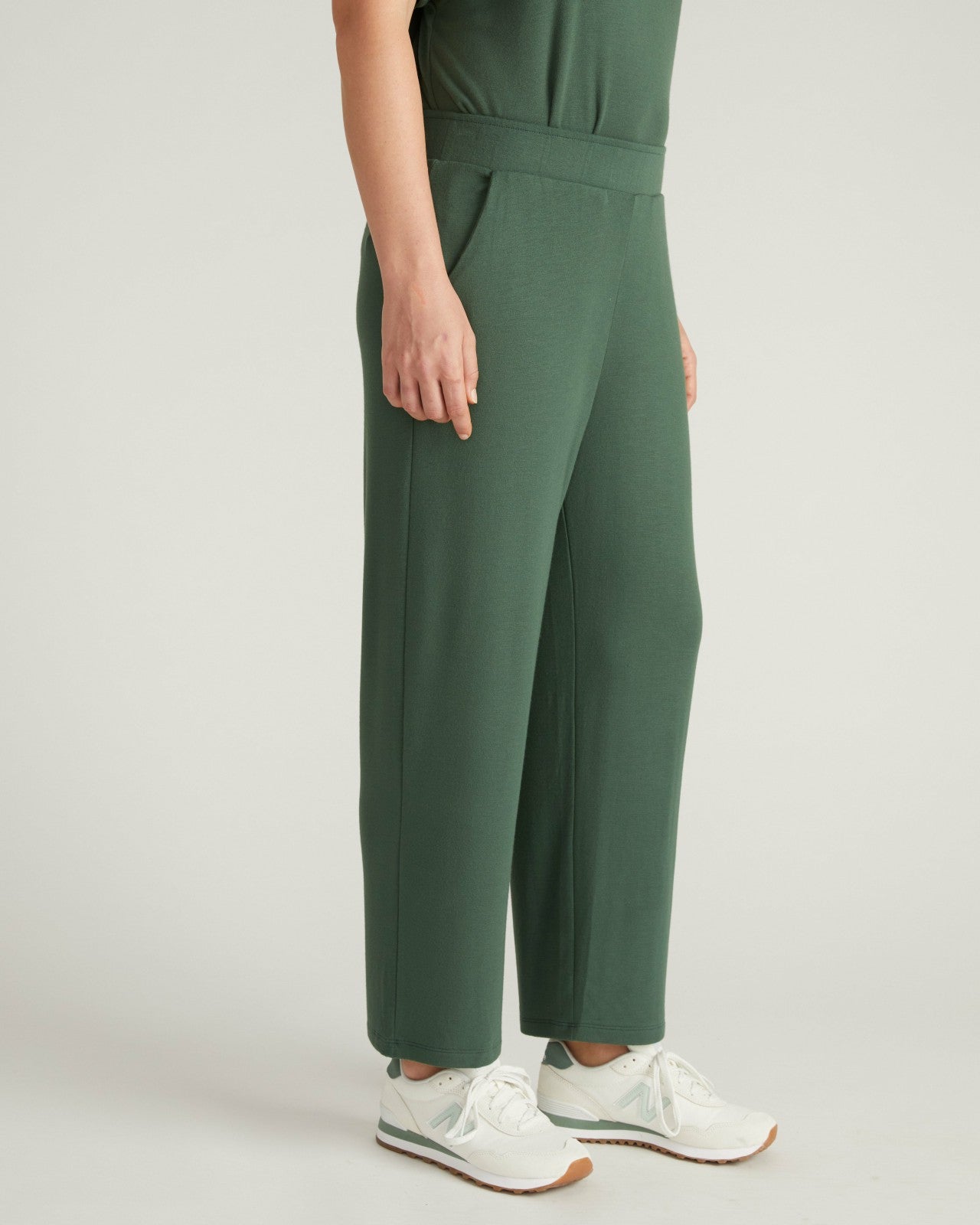 Universal Standard TravelKnit Relaxed Pants - Conifer
