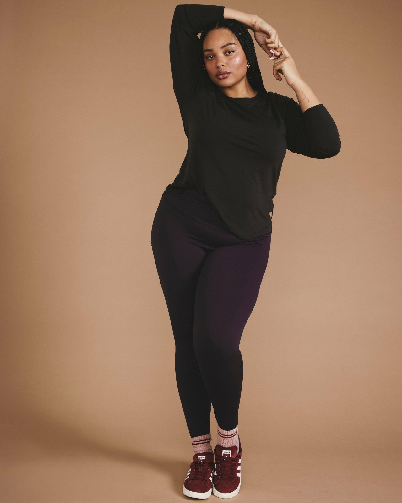 Universal Standard Next-to-Naked Legging - Purple Jewel