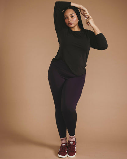 Universal Standard Next-to-Naked Legging - Purple Jewel