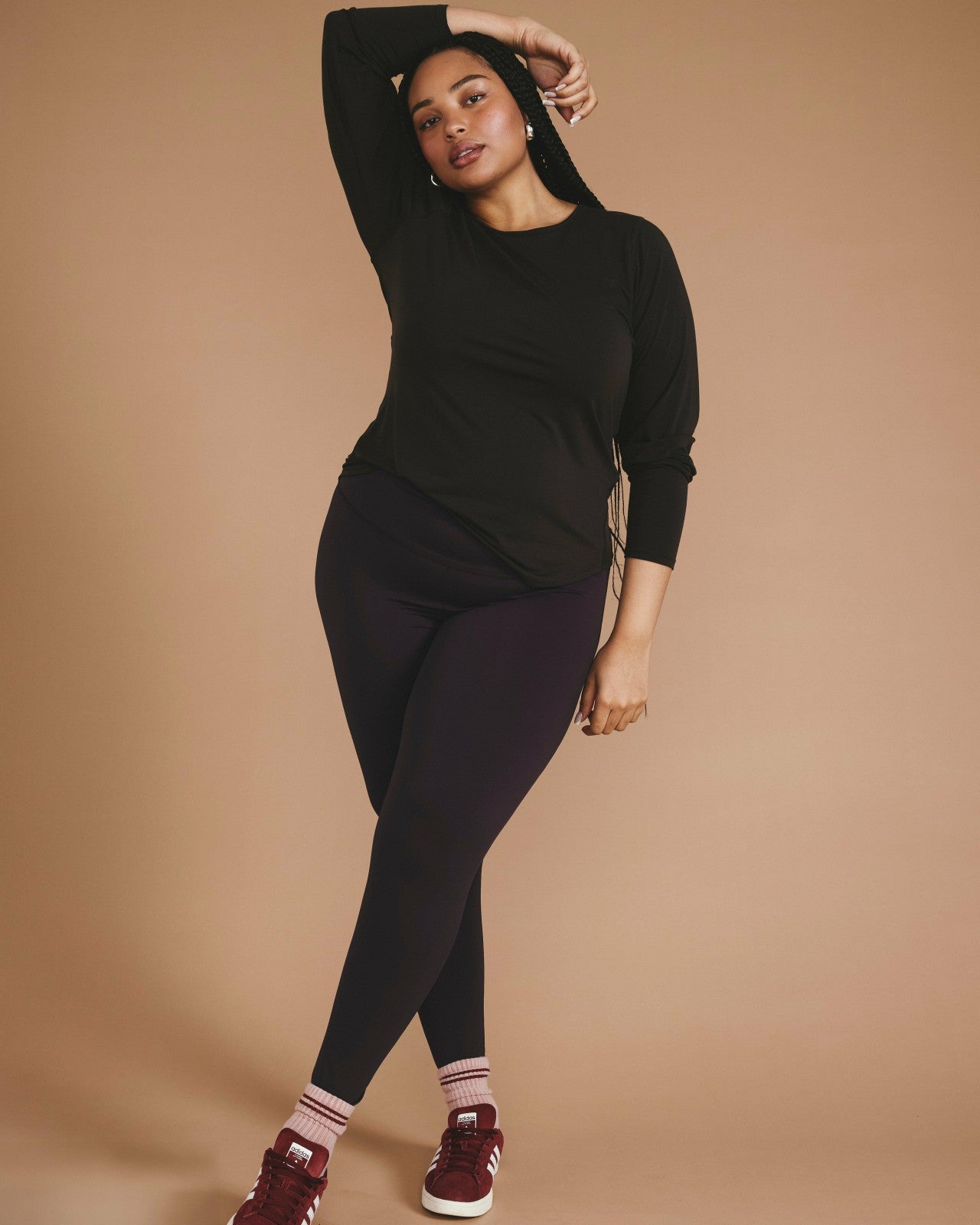 Universal Standard Next-to-Naked Legging - Purple Jewel