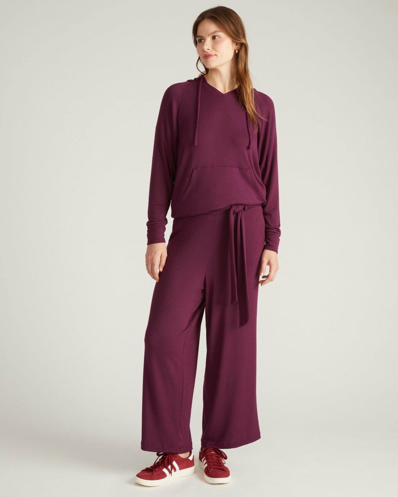 Universal Standard TravelKnit Wide Leg Pants - Gamay