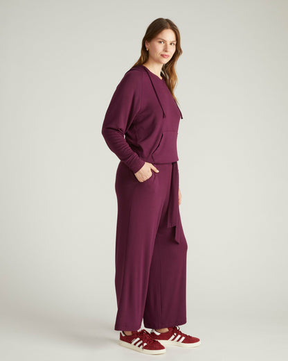 Universal Standard TravelKnit Wide Leg Pants - Gamay