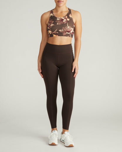 Universal Standard Next-to-Naked Pocket Legging - Deep Brown