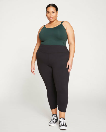 Universal Standard Next-to-Naked Cropped Legging - Black
