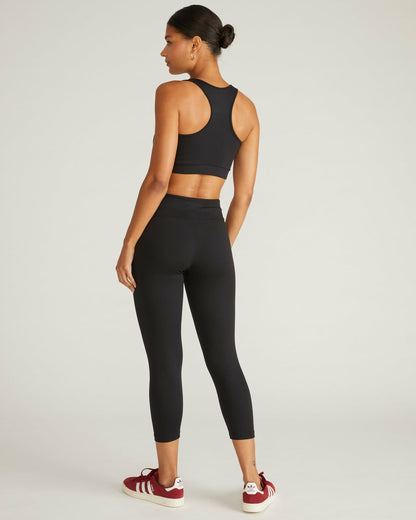 Universal Standard Next-to-Naked Cropped Legging - Black