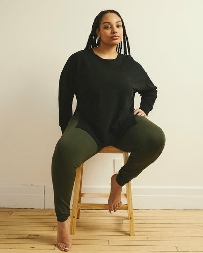 Universal Standard Roya Leggings 27 Inch - Nori