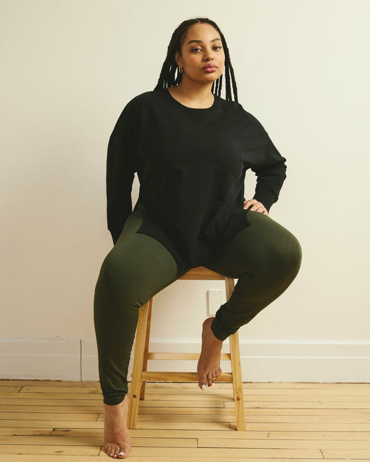 Universal Standard Roya Leggings 27 Inch - Nori