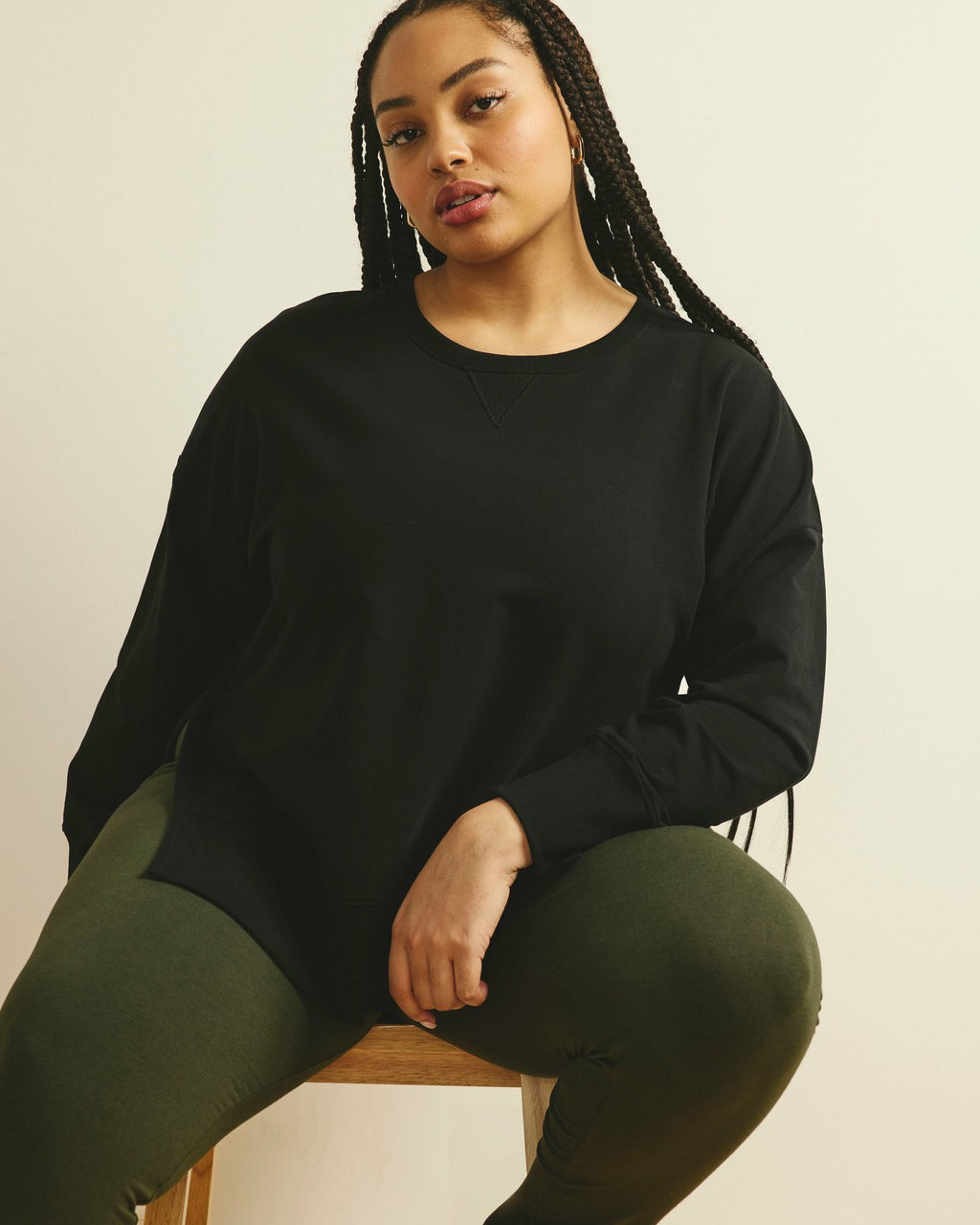 Universal Standard Roya Leggings 27 Inch - Nori