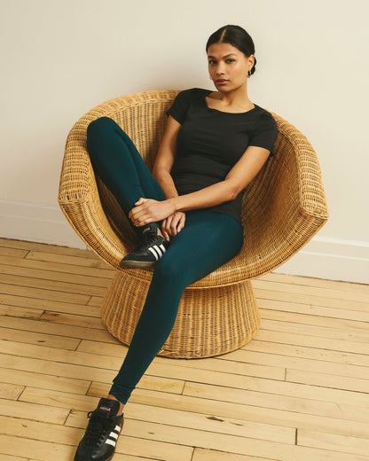 Universal Standard Roya Leggings 27 Inch - Deep Sea