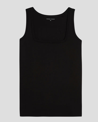 Universal Standard Square Neck Tank Top - Black