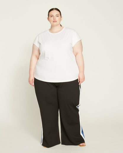 Universal Standard Ashley Cap Sleeve Tee - White
