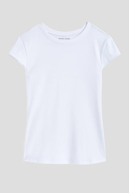 Universal Standard Ashley Cap Sleeve Tee - White