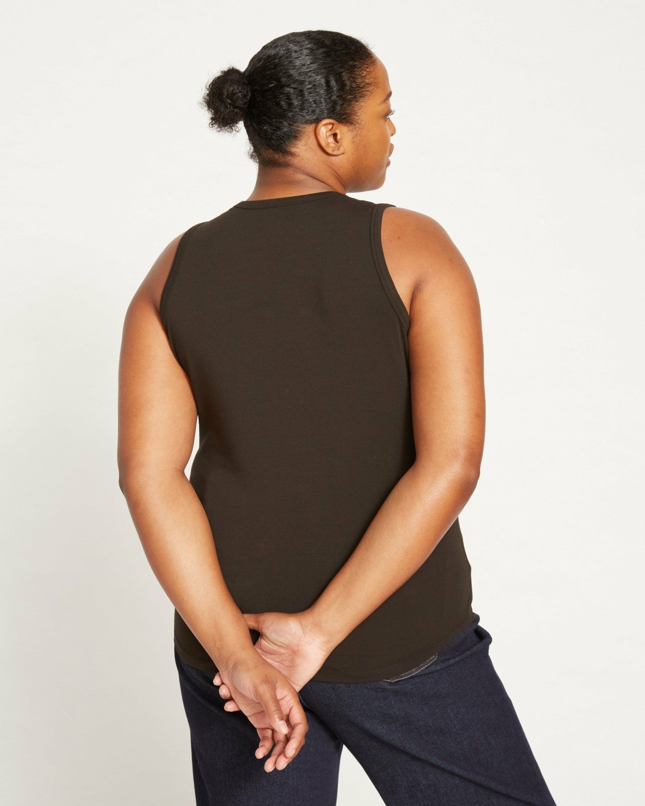 Universal Standard Cai High Neck Tank - Black
