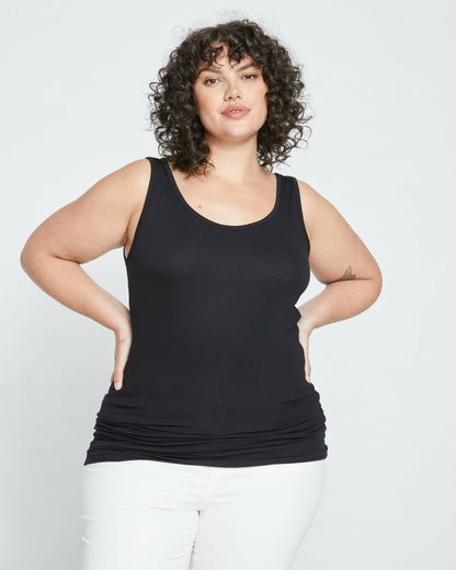Universal Standard Cloud Rib Tank - Black