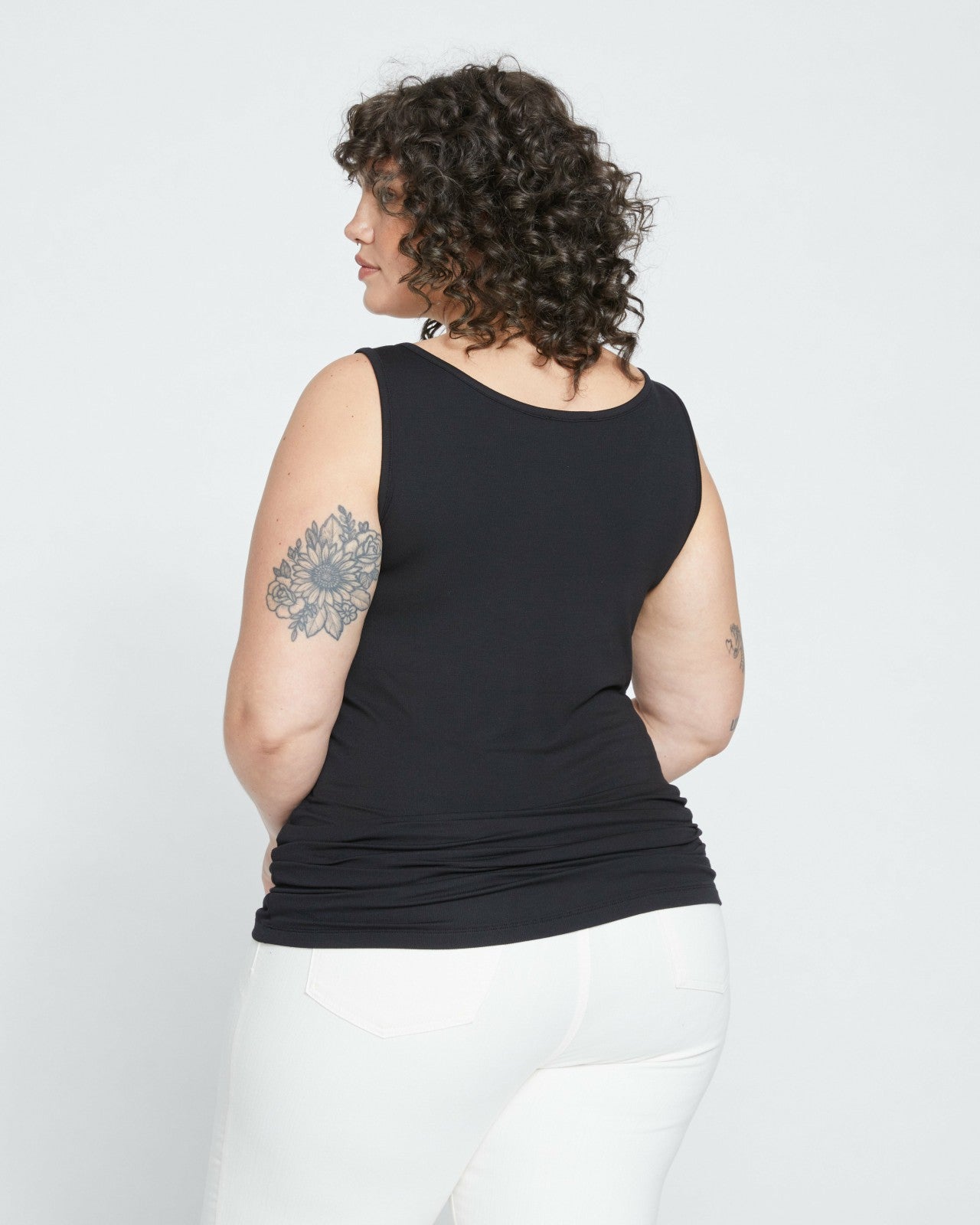 Universal Standard Cloud Rib Tank - Black