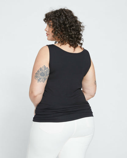 Universal Standard Cloud Rib Tank - Black