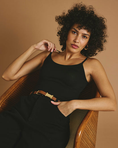 Universal Standard Cloud Rib Camisole - Black