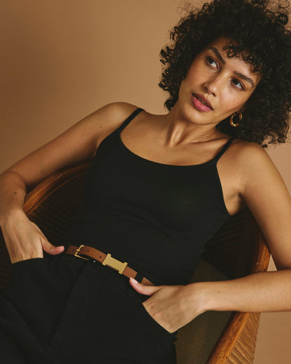 Universal Standard Cloud Rib Camisole - Black