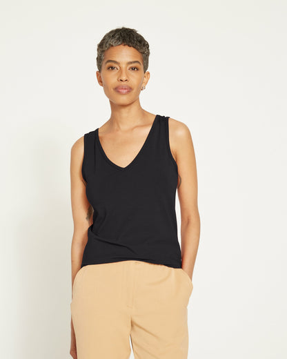 Universal Standard Double V Tank - Black