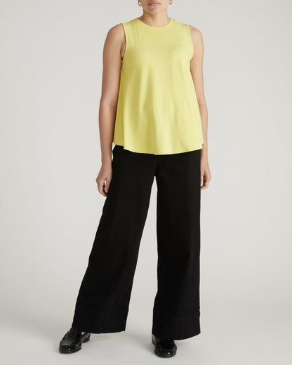 Universal Standard Heatwave Divine Jersey Flared Tank - Pomelo
