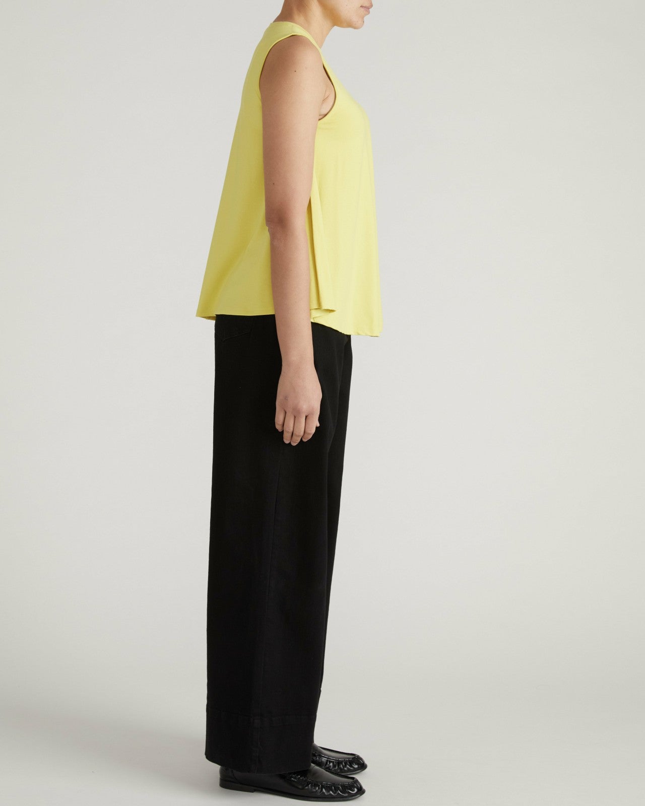 Universal Standard Heatwave Divine Jersey Flared Tank - Pomelo
