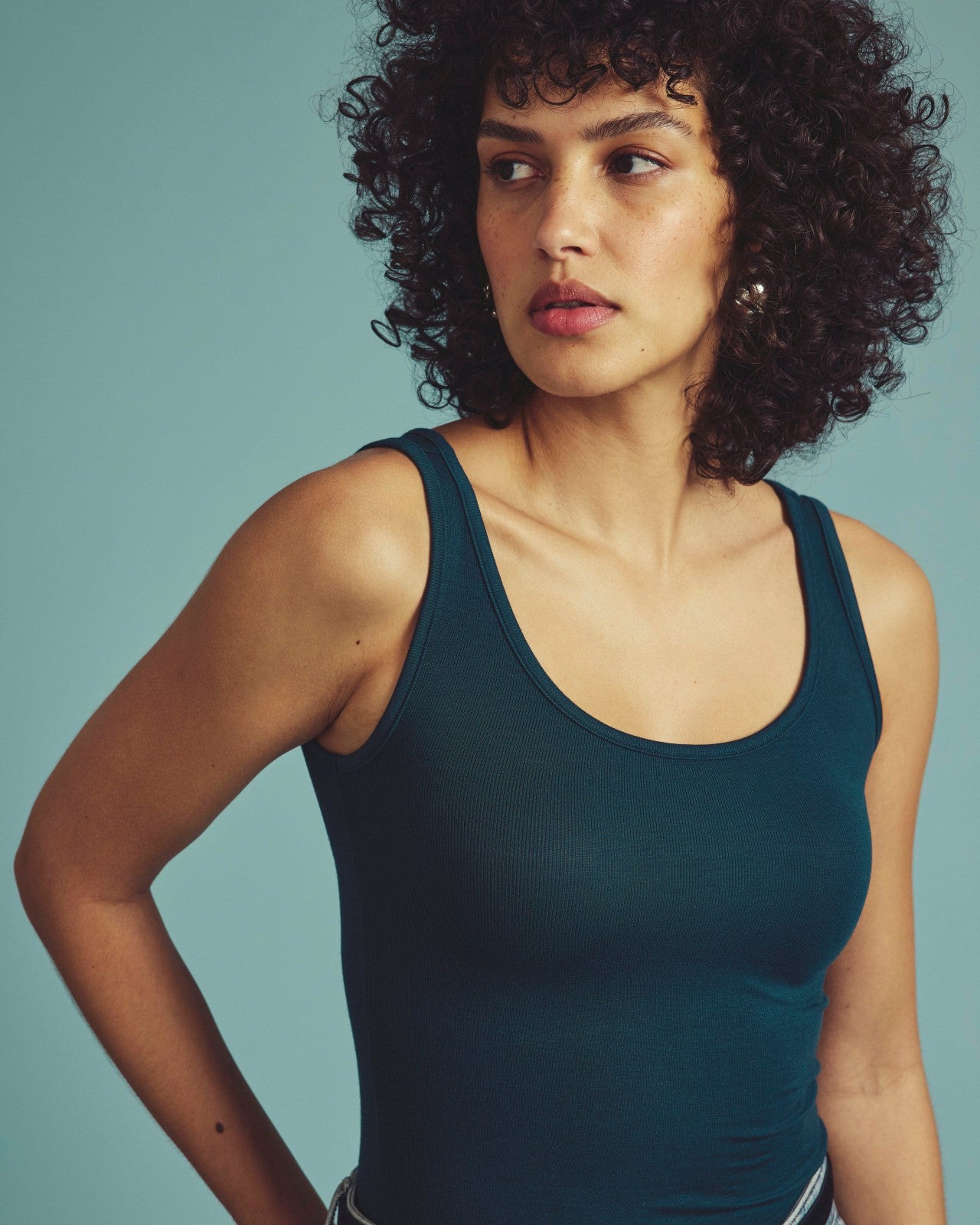 Universal Standard Cloud Rib Tank - Deep Sea