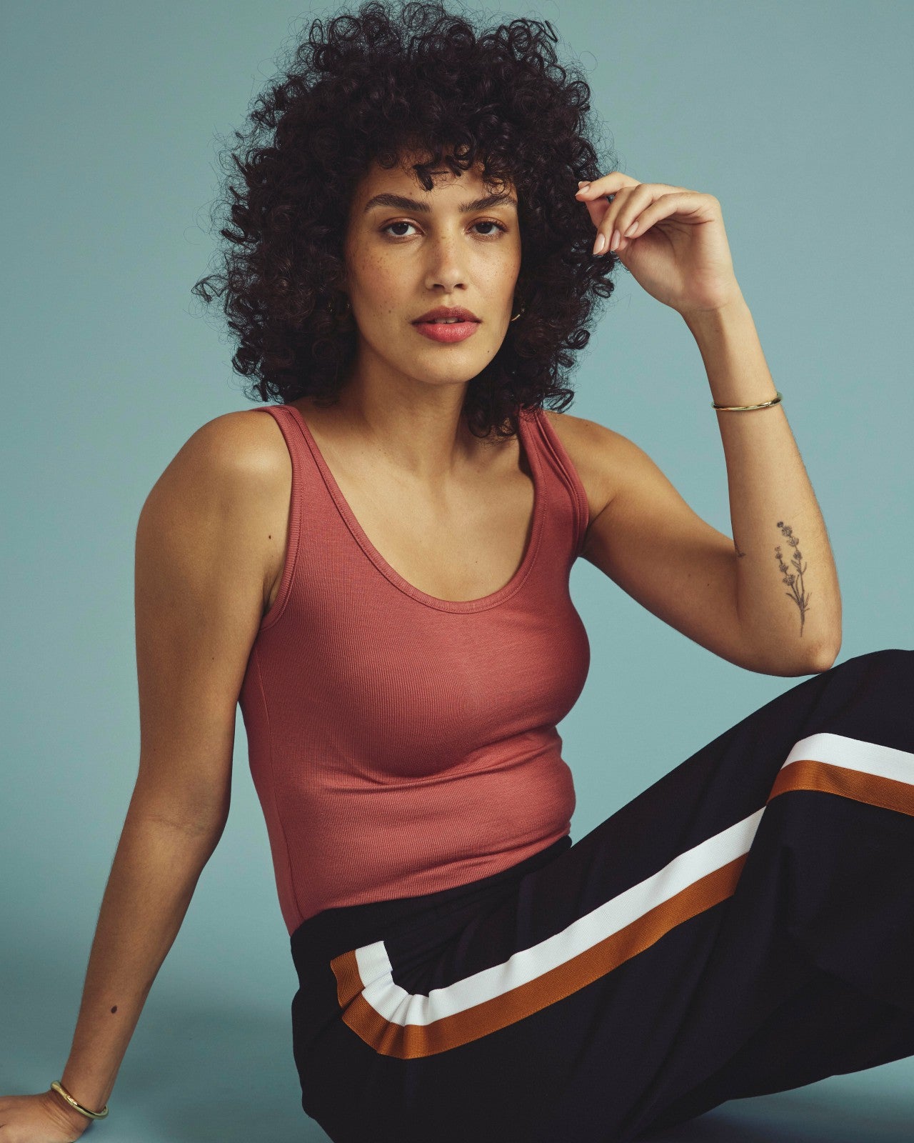 Universal Standard Cloud Rib Tank - Terracotta
