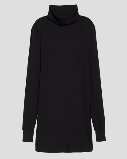 Universal Standard Cloud Rib Turtleneck - Black