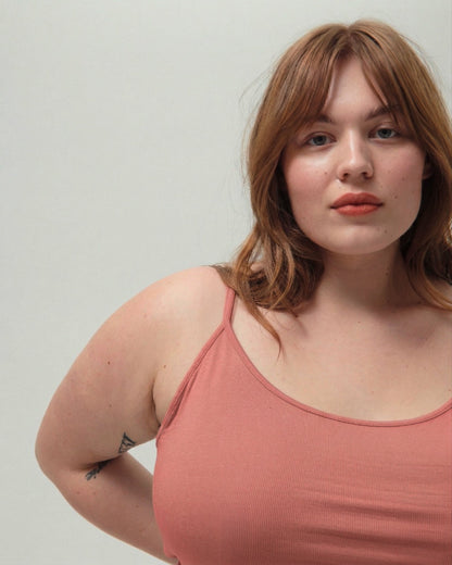 Universal Standard Cloud Rib Camisole - Terracotta