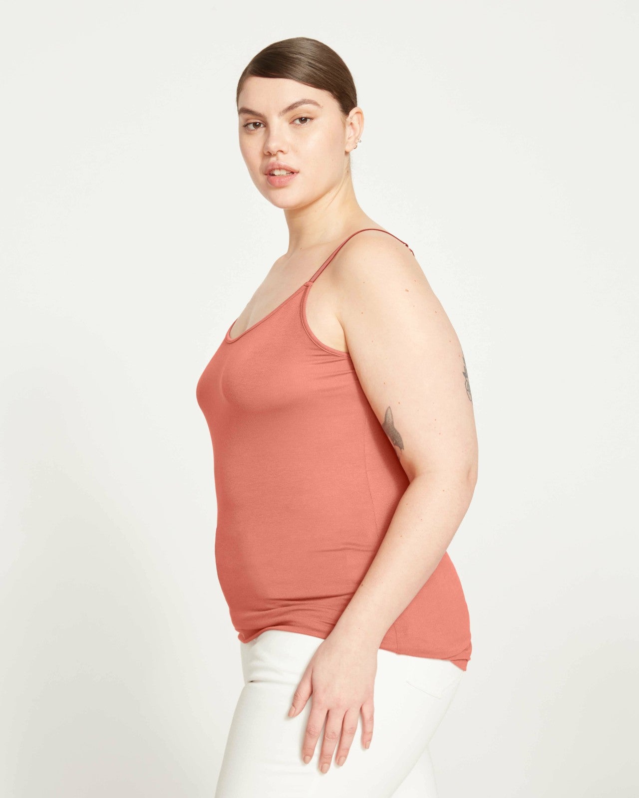 Universal Standard Cloud Rib Camisole - Terracotta