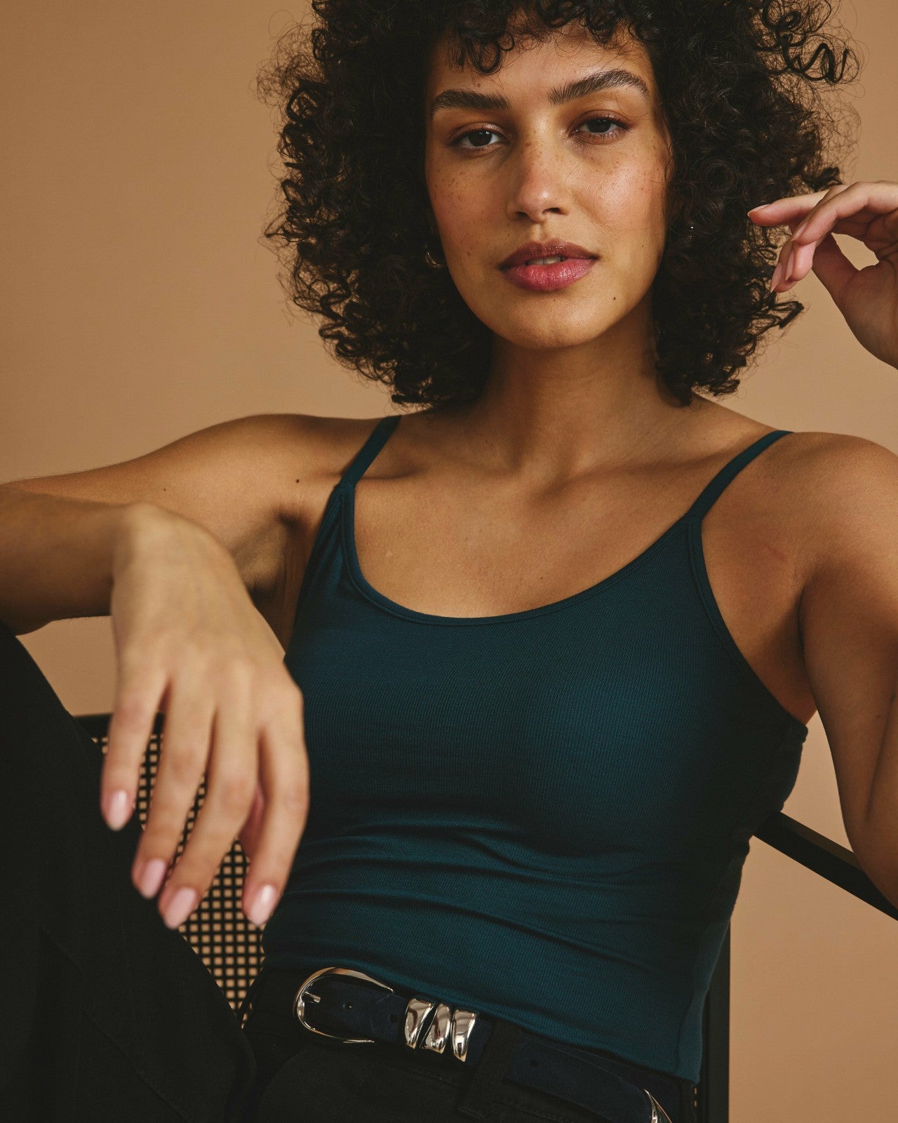 Universal Standard Cloud Rib Camisole - Deep Sea