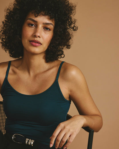 Universal Standard Cloud Rib Camisole - Deep Sea