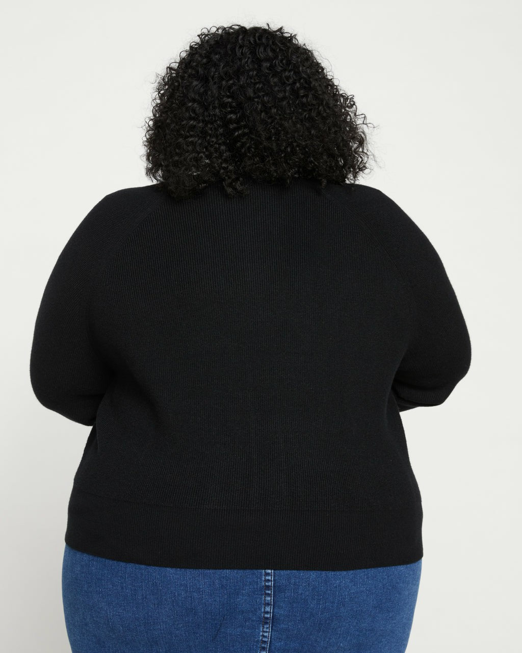 Universal Standard Better-Than-Wool Cardigan - Black