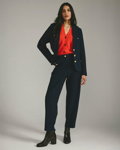 Universal Standard Better-Than-Wool Cardigan - Orange Flame