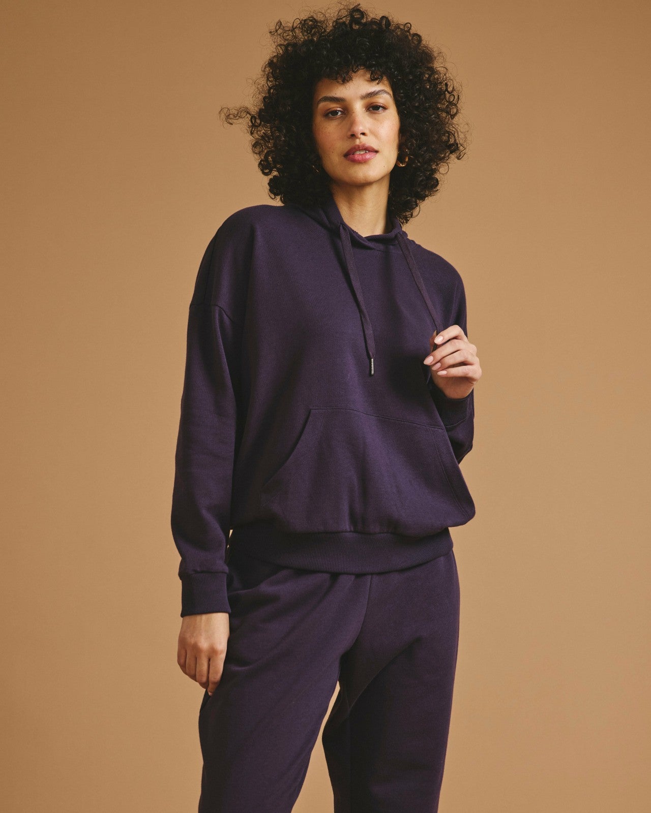 Universal Standard Daydream Hoodie - Purple Jewel