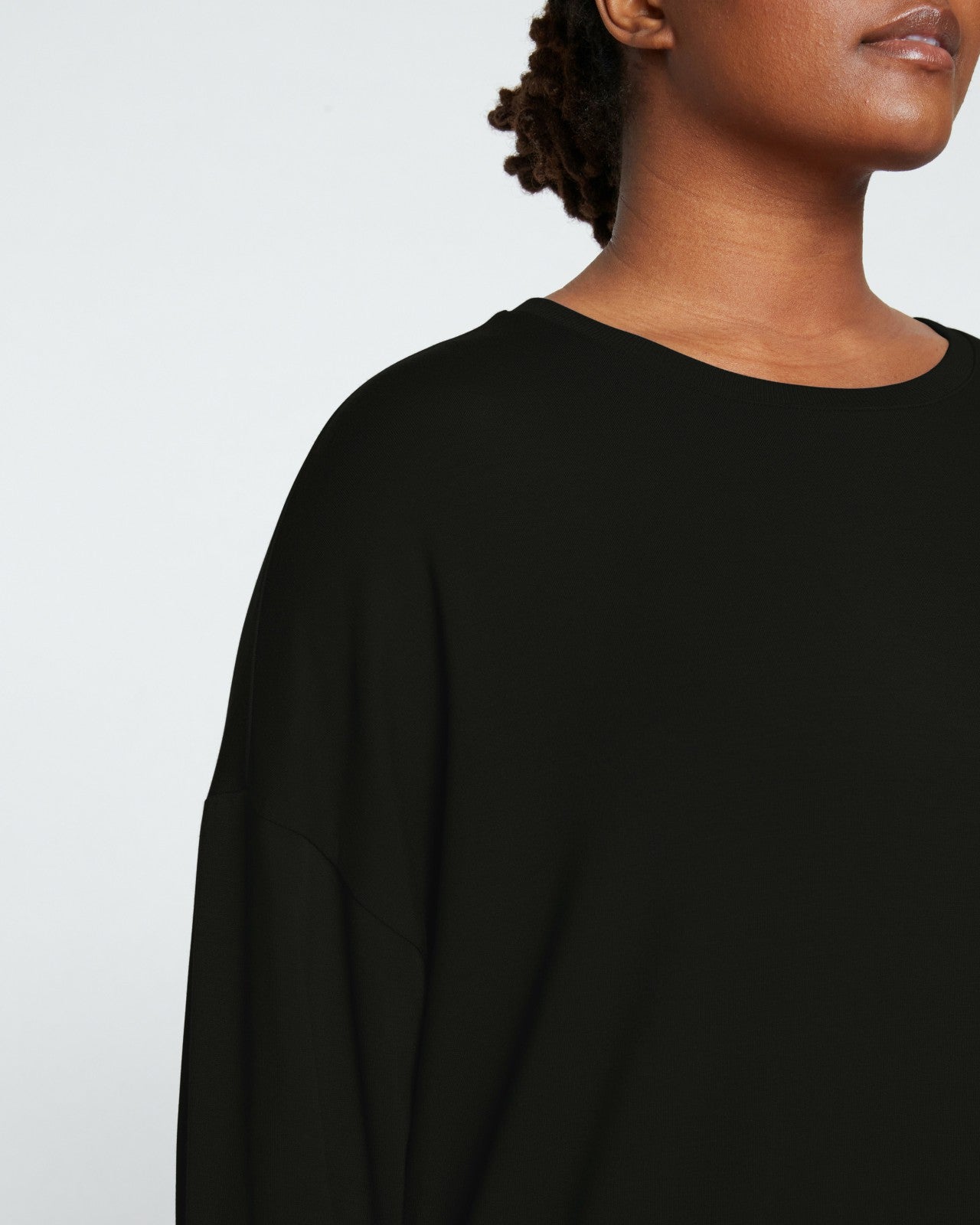 Universal Standard Lauren Classic Sweatshirt - Black