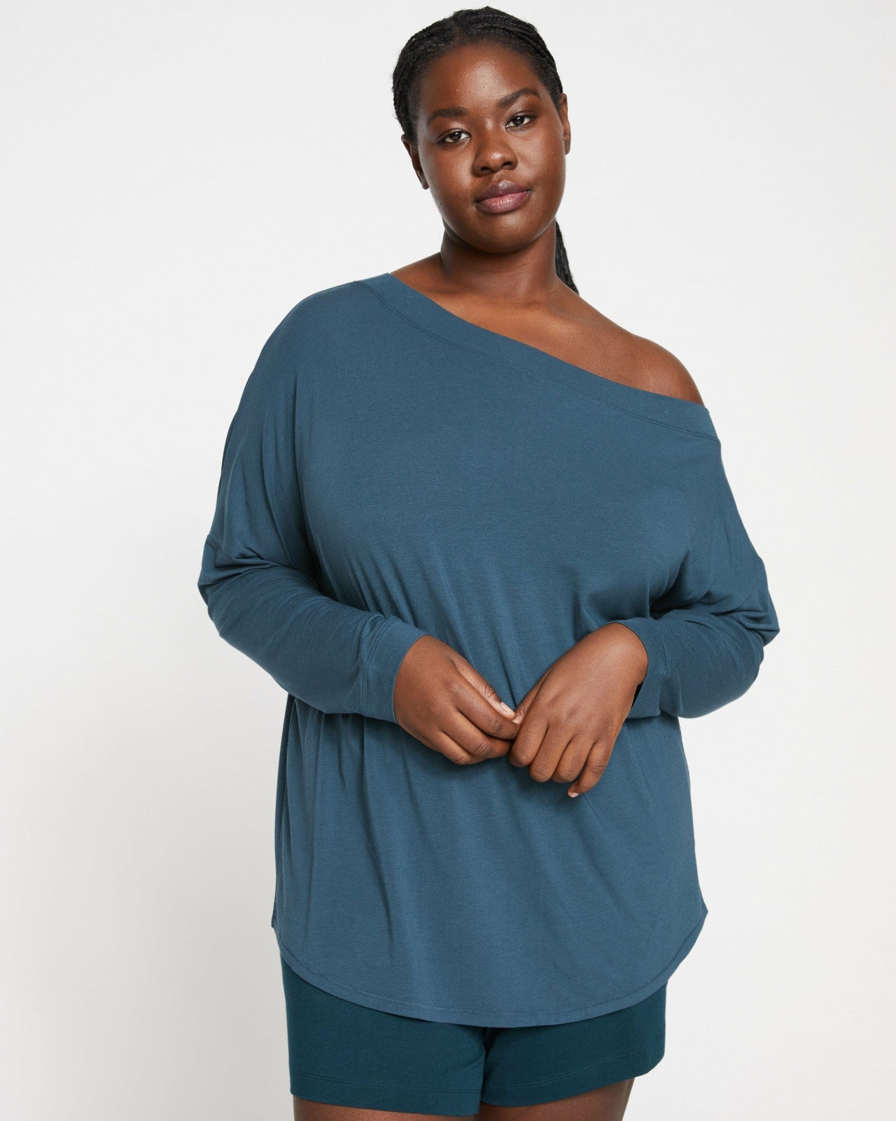 Universal Standard UltimateS Dolci Top - Deep Sea