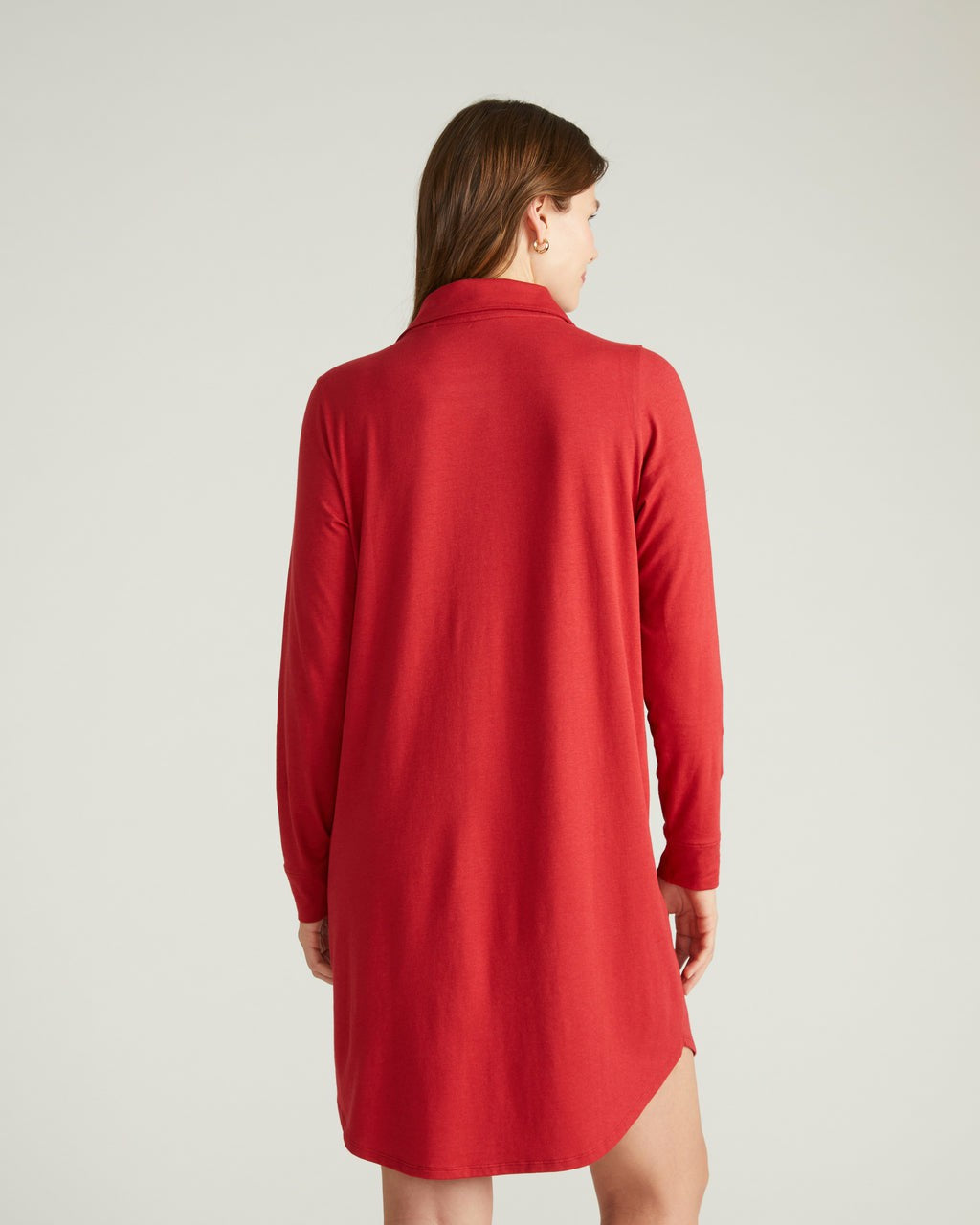 Universal Standard Softie Silky Jersey Sleepshirt - Raspberry