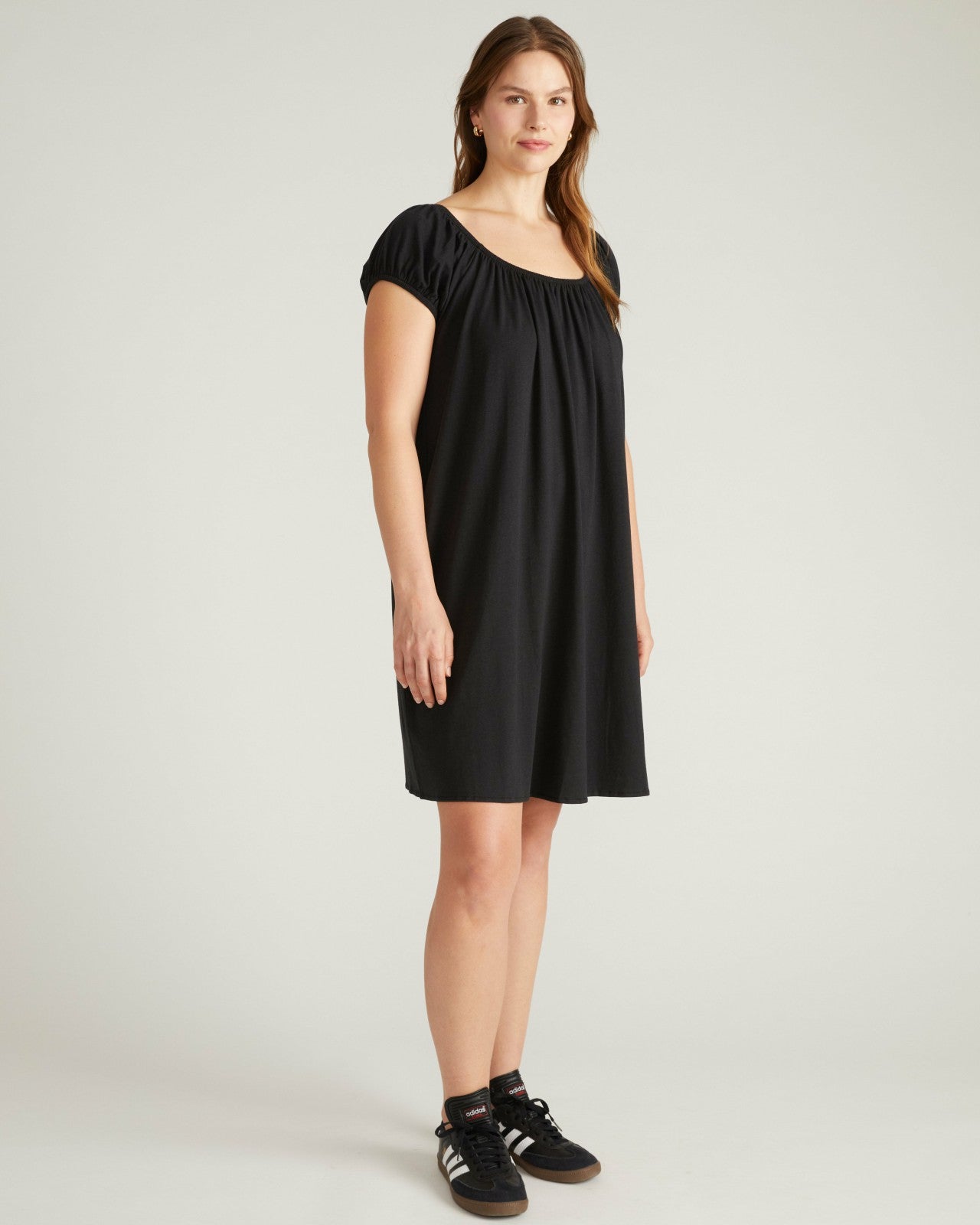 Universal Standard Lilian Short Sleep Dress - Black