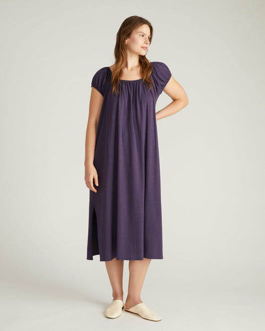 Universal Standard Lilian Long Sleep Dress - Anthracite
